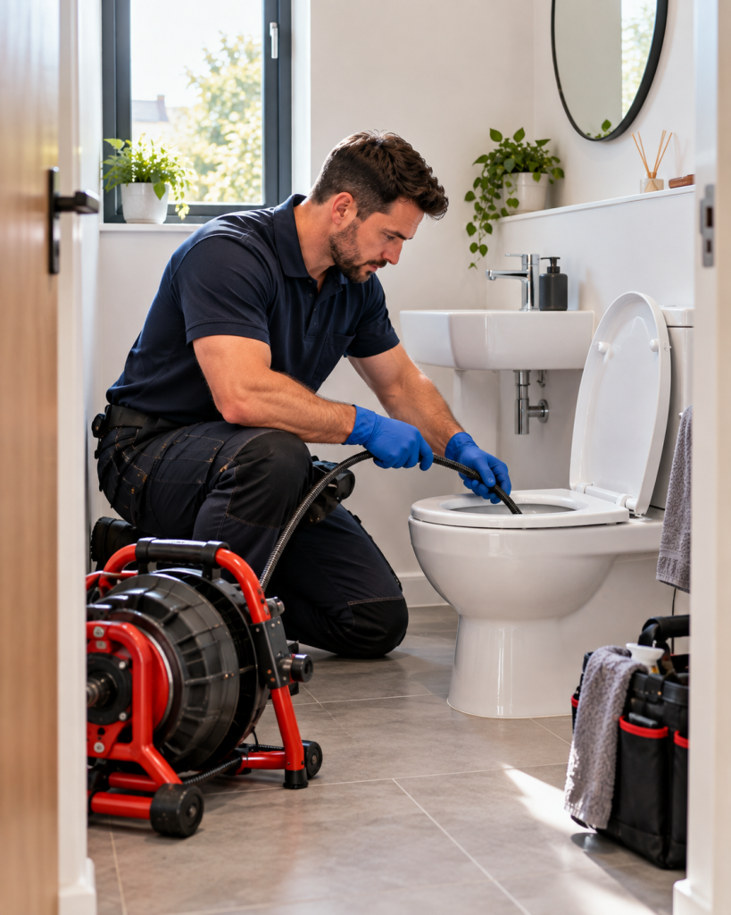 toilet unblocking service